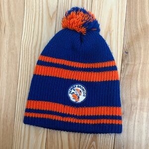 VTG NFL Blue and Orange Broncos Beanie